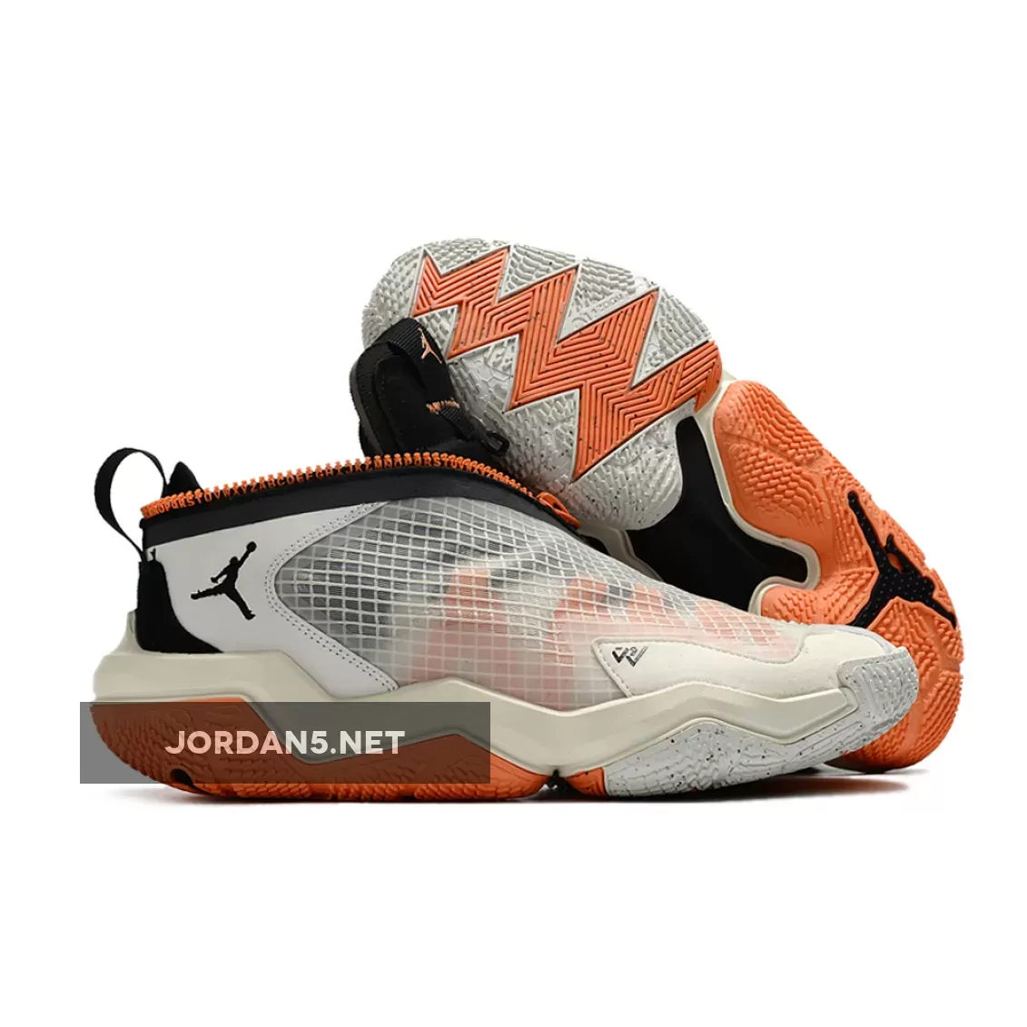 Jordan Why Not .6 Phantom/Black-Rattan-Pale Ivory-Orange Trance