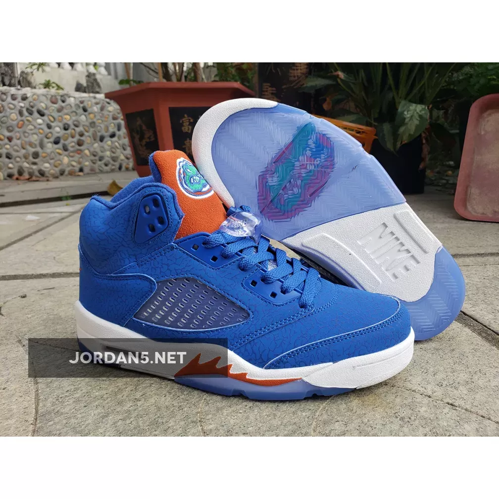 Air Jordan 5 'Florida Gators' PE gator jordans