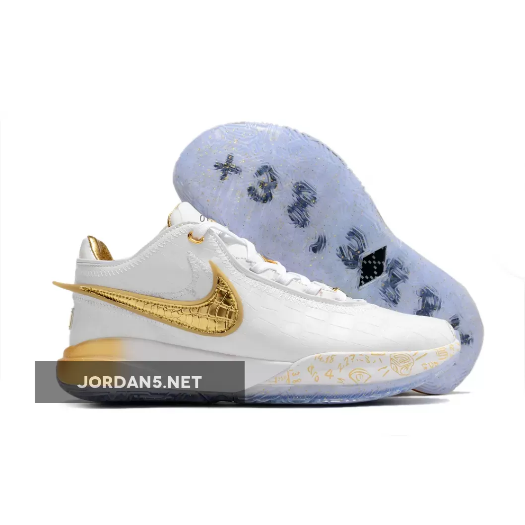 Where To Buy Nike LeBron 20 'The Moment' White Gold