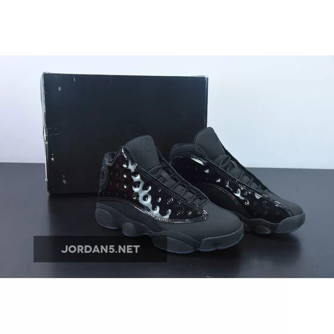 Air Jordan 13 'Cap and Gown' Black 414571-012 - retro 13 cap and gown