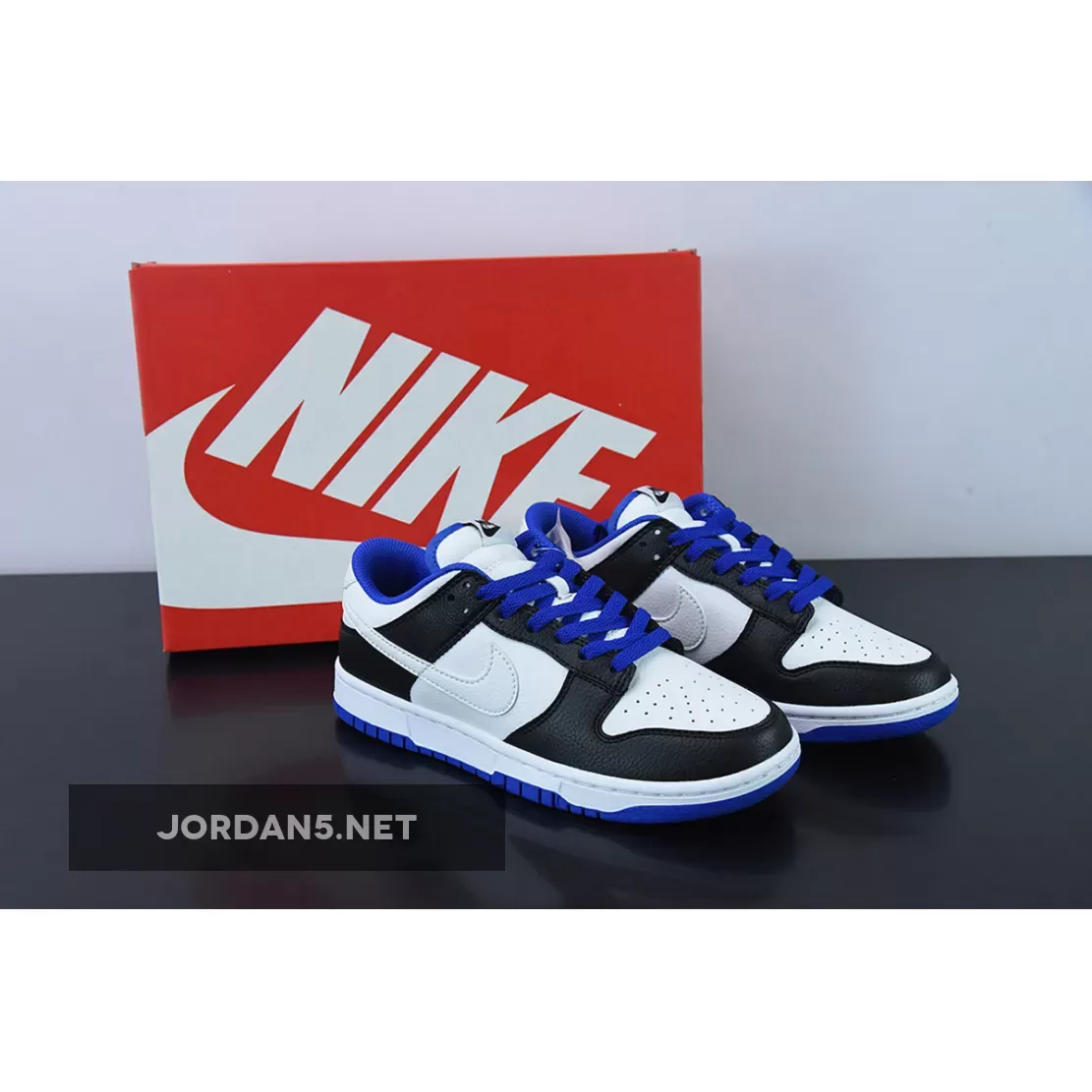 Nike Dunk Low 'White/Black/Royal' FD9064-110 / dunk blue and black