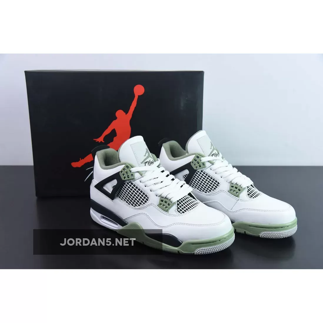 Air Jordan 4 Seafoam (W) AQ9129-103 - sea foam 4s