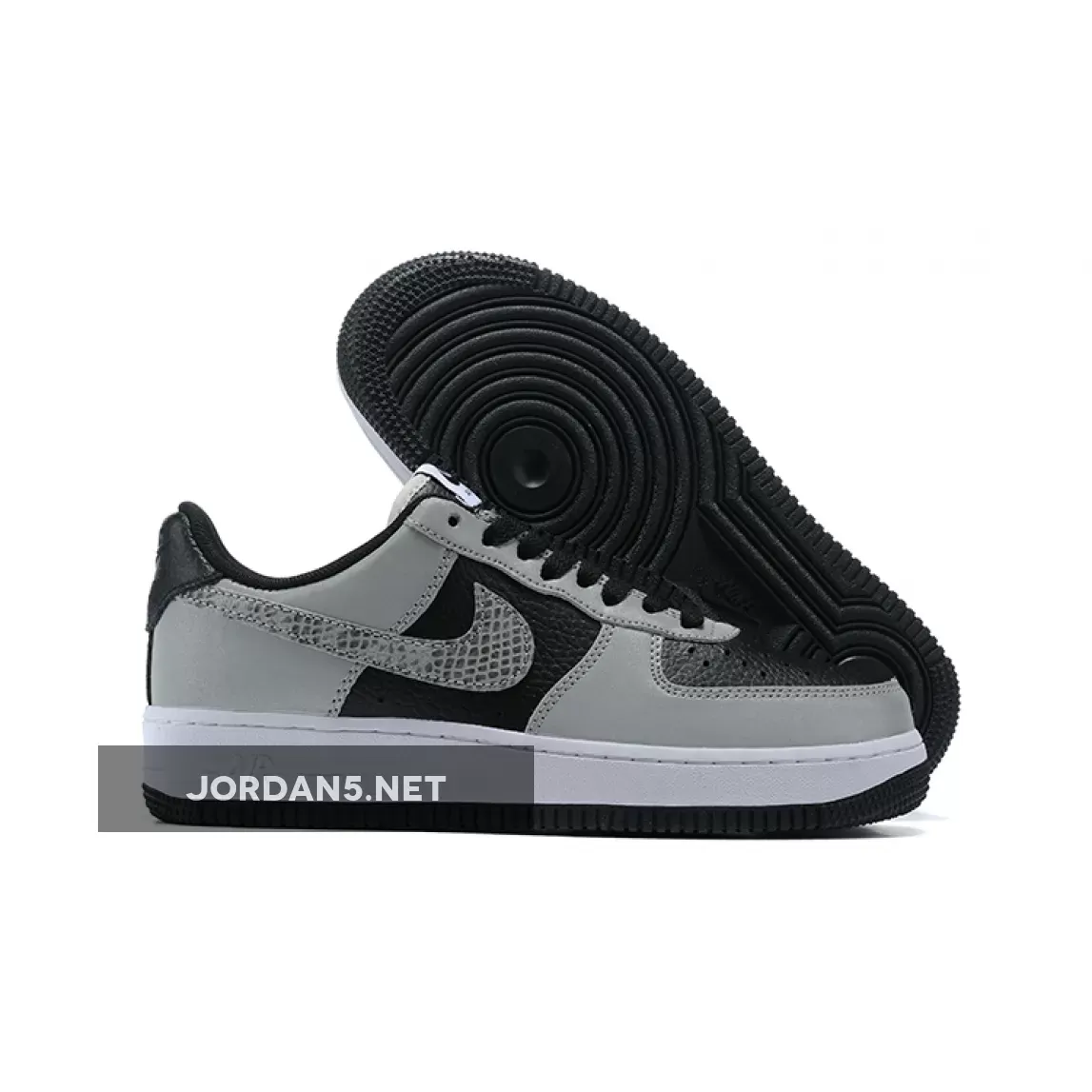 Nike Air Force 1 B 3M Snake Black/Silver-White DJ6033-001