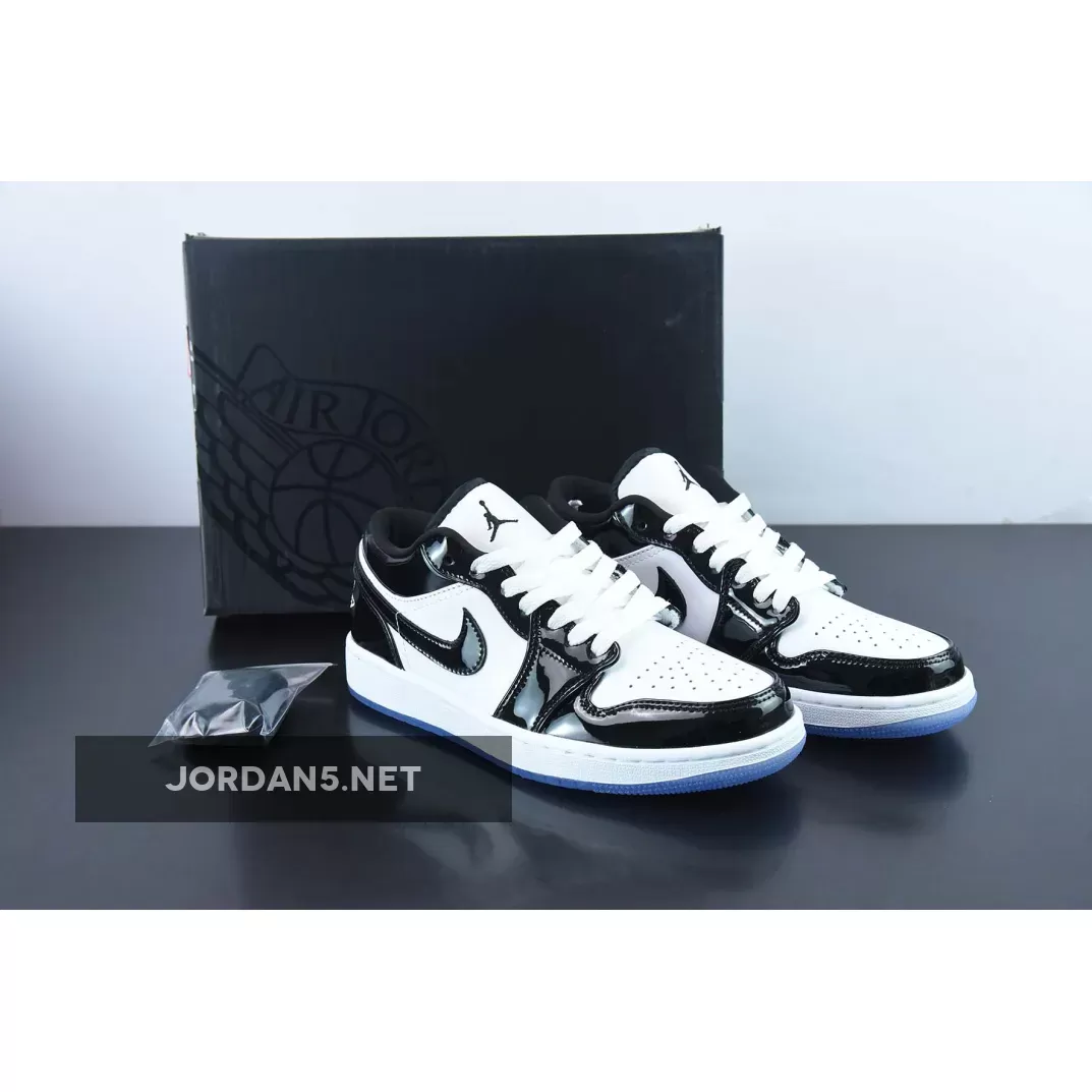 Air Jordan 1 Low 'Concord' White/Black DV1309-100 - nike air jordan 1 concord