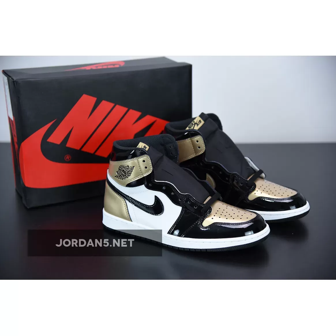 Air Jordan 1 Retro High OG 'Gold Toe' jordan 1 retro high nrg patent gold toe