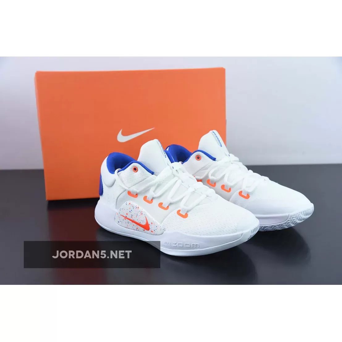 Nike Hyperdunk X Low EP 'Knicks' White Total Orange FB7163-181 Online