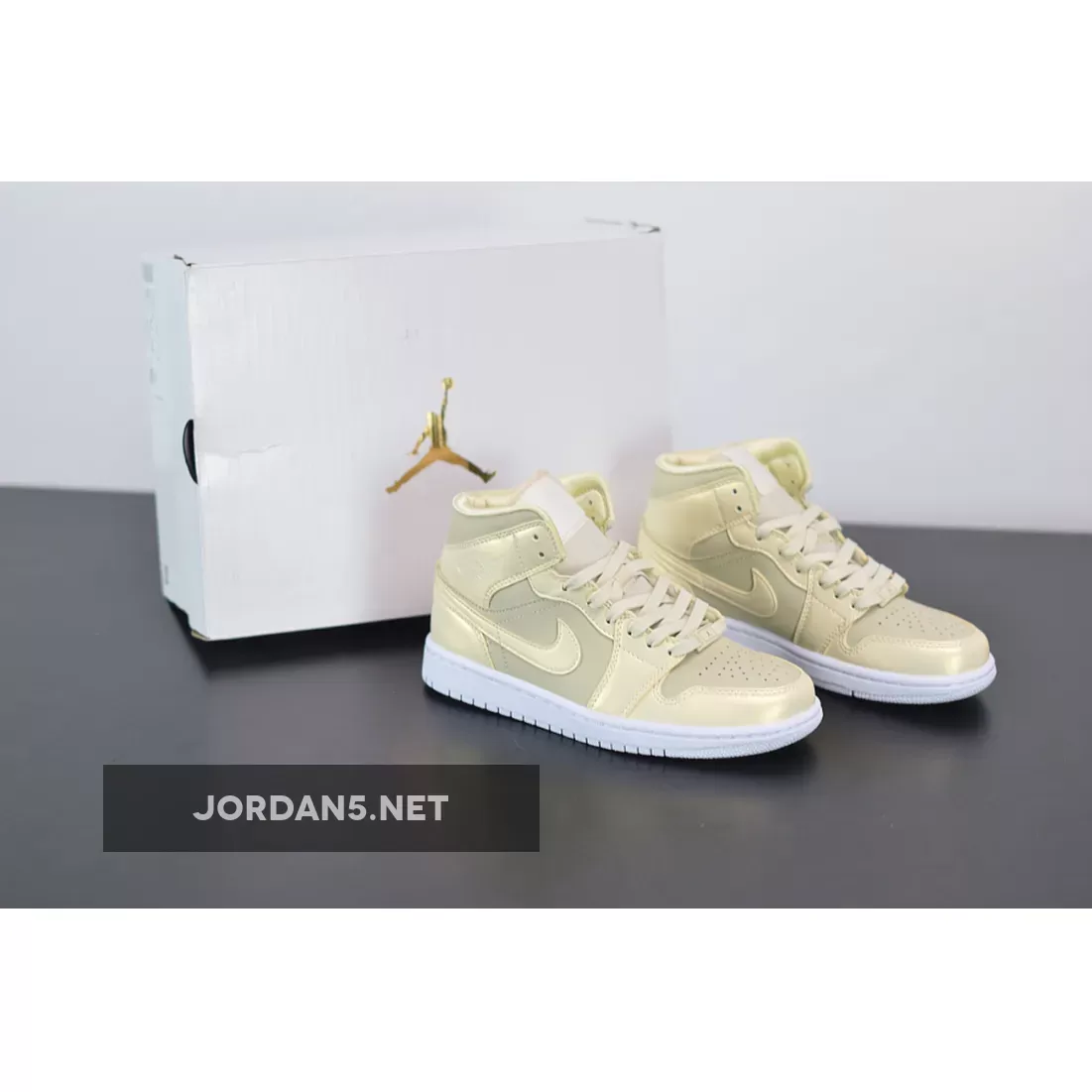 Nike Air Jordan 1 Mid SE Lemon Yellow WMNS CK6587-200 #air jordan 1 mid lemon yellow