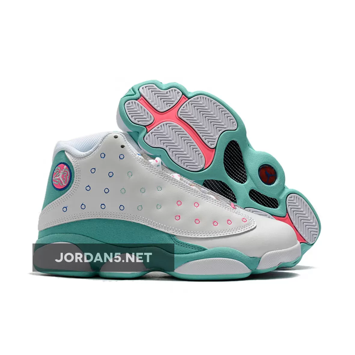 Air Jordan 13 Retro 'Aurora Green' 439358-100 #aurora green jordans