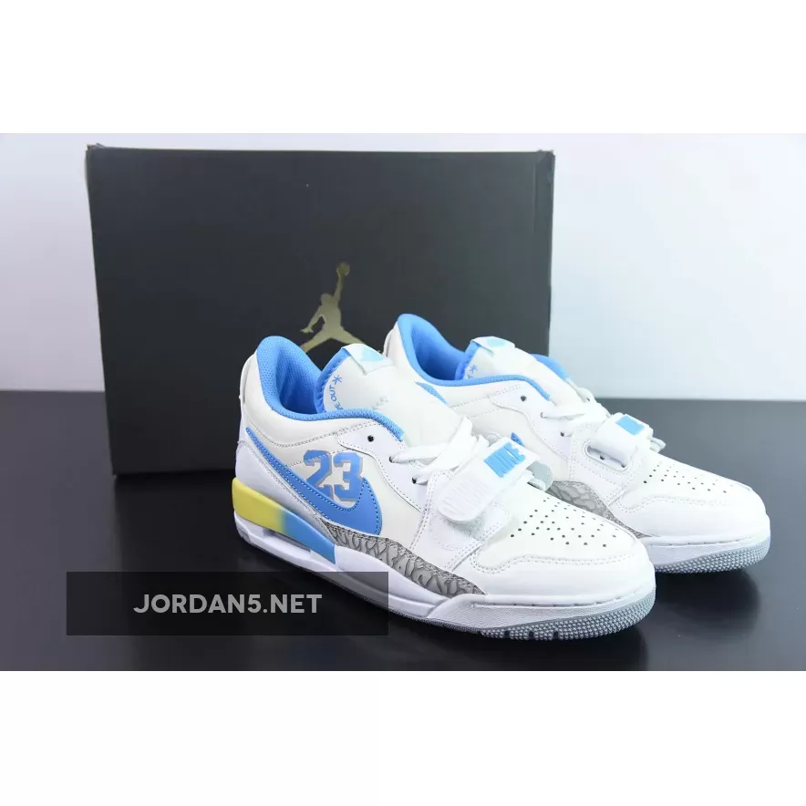 Jordan Legacy 312 Low 23 White University Blue FJ7223-141