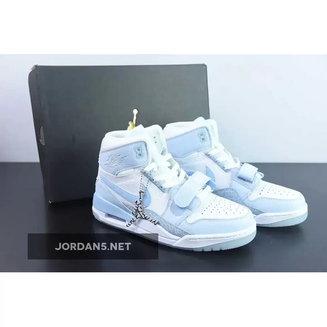 Jordan Legacy 312 White Arctic Blue